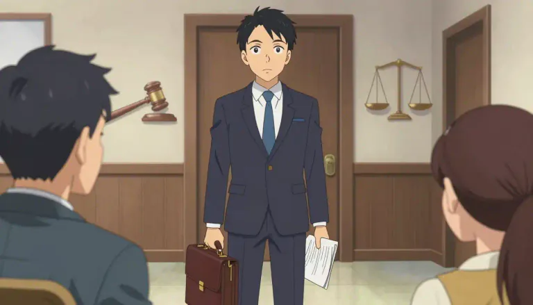 Visual representation of "esquire" - A title of respect given to a lawyer in the United States, often abbreviated as 'Esq.' after their name.