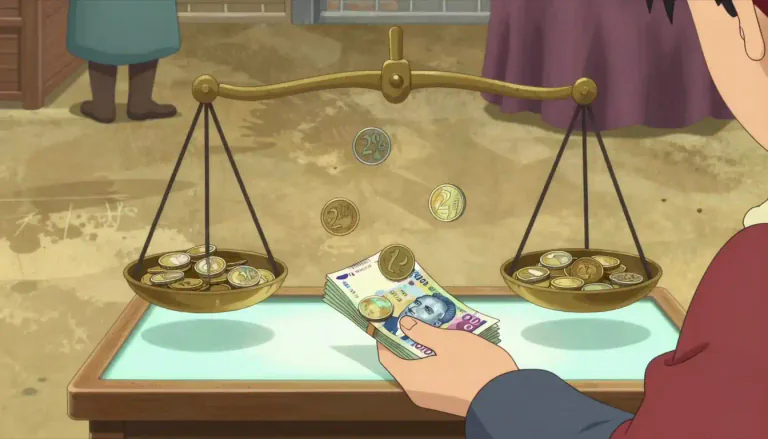 Visual representation of "convertibility" - The quality of being able to be changed in form, function, or character, typically into something else of equivalent value. In context of economics, it often refers to the ability of one currency to be changed into another currency without restriction.