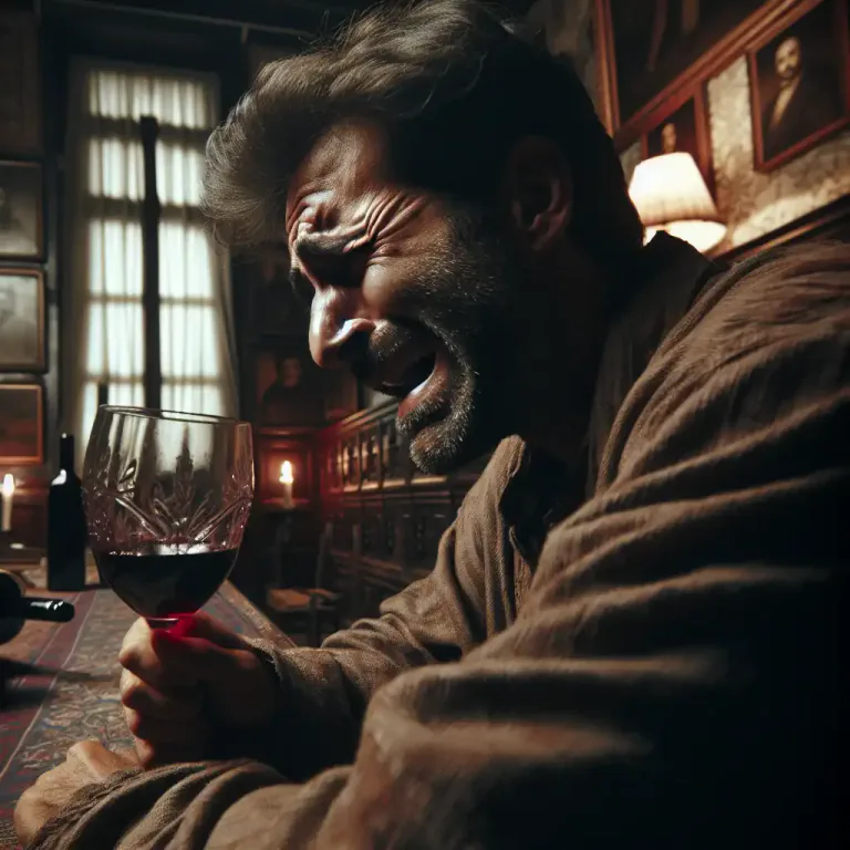 Visual representation of "alcoholism" - A state of disease that makes a person lose control of their drinking behavior.