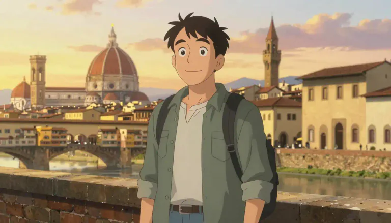 Visual representation of "florentine" - A person from Florence, Italy
