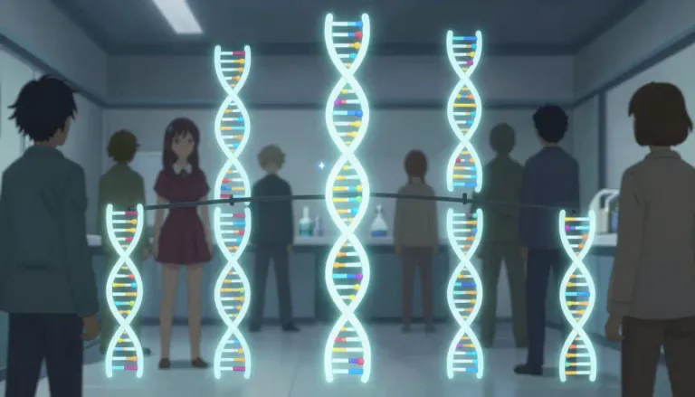 Visual representation of "haplogroup" - A haplogroup is a group of similar haplotypes that share a common ancestor with a single-nucleotide polymorphism (SNP) mutation.