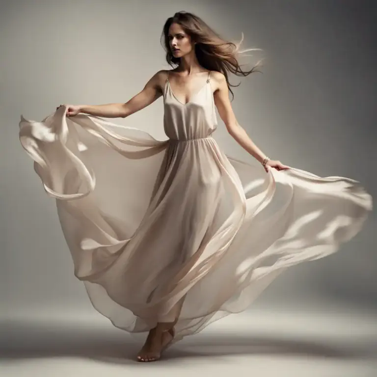 Visual representation of "airy" - Light as air, delicate