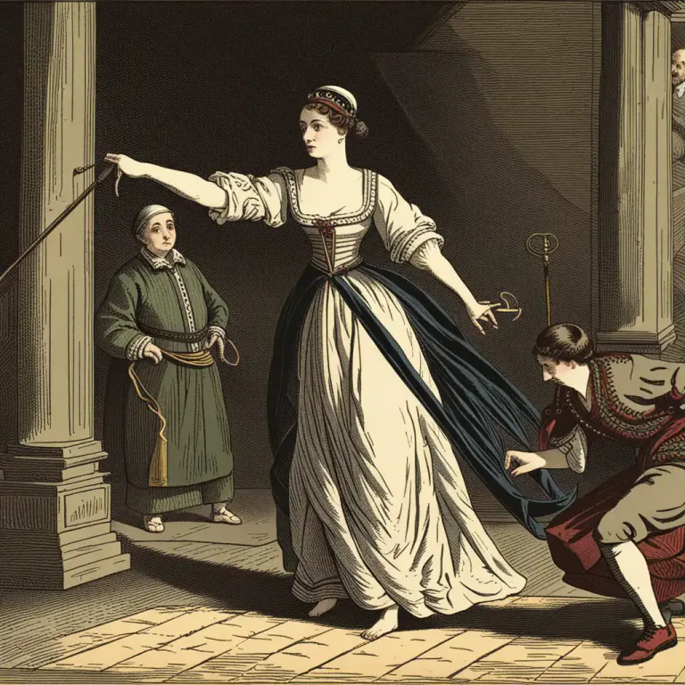 Visual representation of "horsewhip" - To beat or lash with a horsewhip.