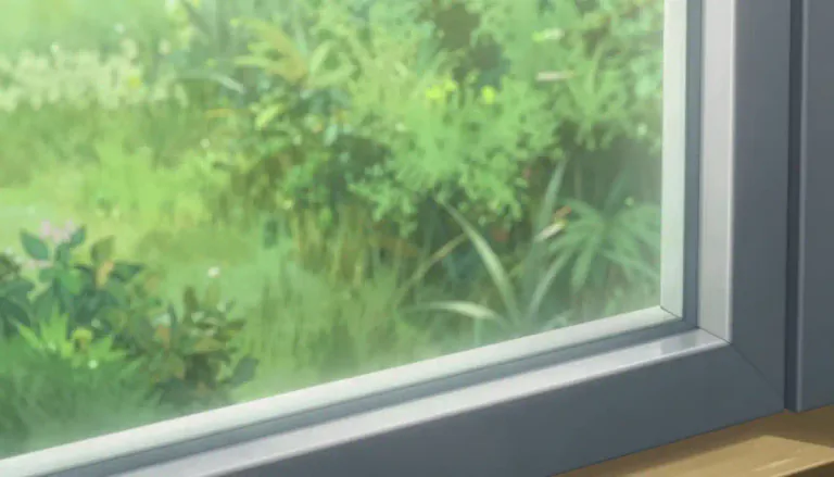 Visual representation of "windowpane" - A piece of flat clear glass, usually found in a window frame.
