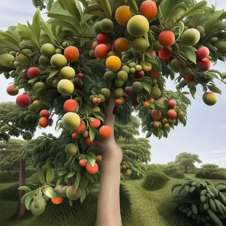 Visual representation of "bear" - To produce or yield especially by natural growth