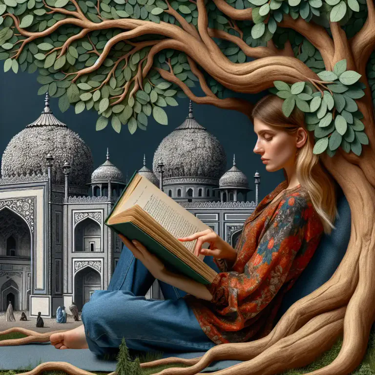 Visual representation of "urdu" - Something related or belonging to the Urdu language or literature.