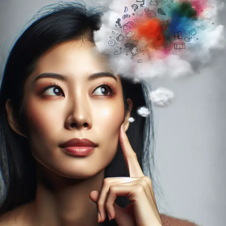 Visual representation of "vague" - Thinking or communicating in an unfocused or imprecise way