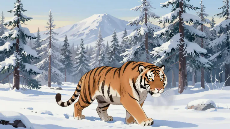 Visual representation of "siberian" - Describing species that are native to or thrive in the Siberian region.