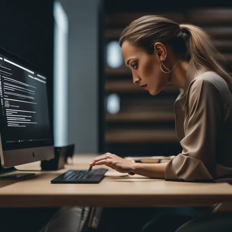 Visual representation of "log out" - To exit from a computer, mobile device, or online application, usually after having formally entered it by providing your user credentials.