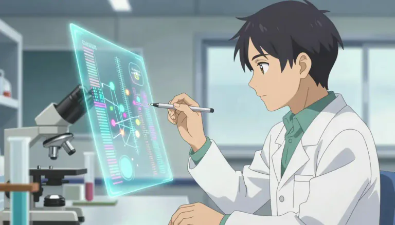 Visual representation of "analyse" - To examine something in detail, typically for interpretation or explanation.