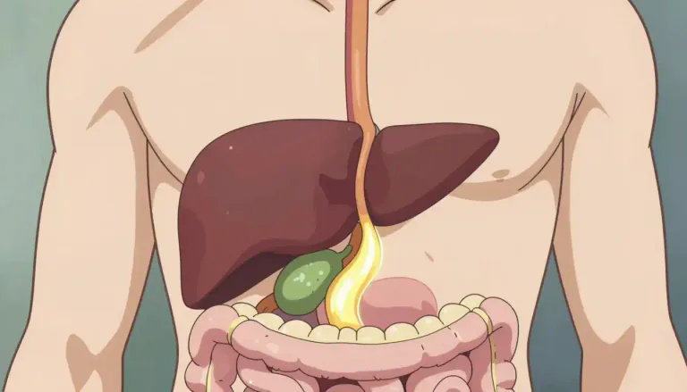 Visual representation of "gallbladder" - The gallbladder is a small organ located under the liver that stores bile produced by the liver, releasing it into the small intestine to aid in digestion.