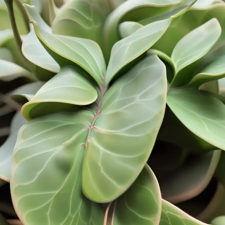 Visual representation of "fleshy" - In botany, especially of leaves or fruits, having a texture or substance that resembles flesh.