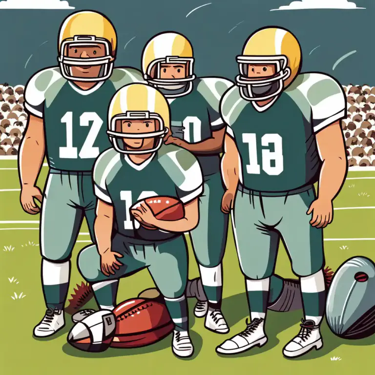 Visual representation of "gridiron" - A football field.
