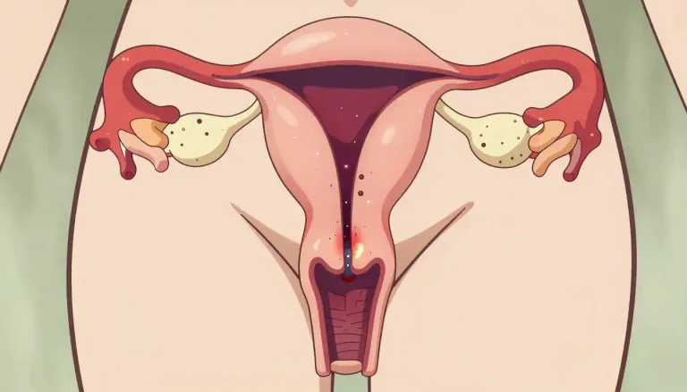 Visual representation of "cervicitis" - Cervicitis is the inflammation of the cervix, which can occur due to various infections or irritations.