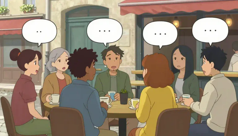 Visual representation of "francophone" - A person or community that speaks French as a first language.