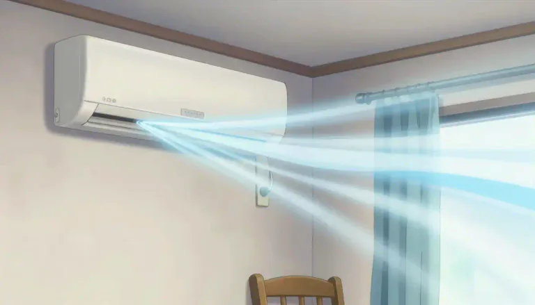 Visual representation of "airflow" - The movement of air, particularly in a controlled environment like a building or machine.