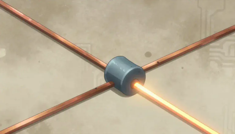 Visual representation of "ohm" - A unit used to measure electrical resistance