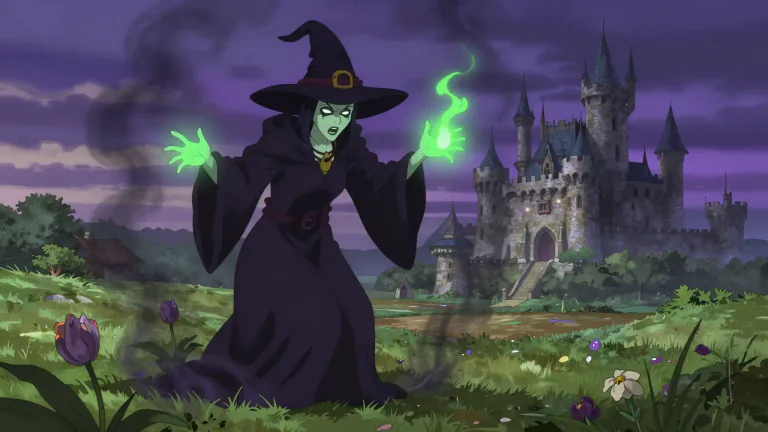 Visual representation of "maleficent" - Having a harmful or evil influence; causing harm or injury.