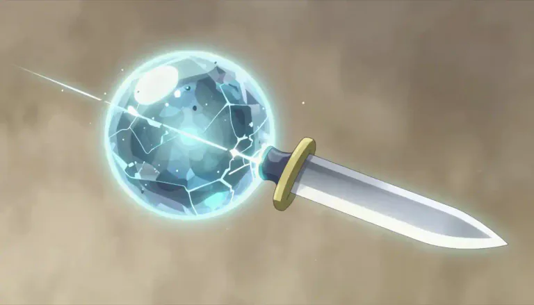 Visual representation of "scission" - Scission refers to the action of cutting or splitting something into parts.