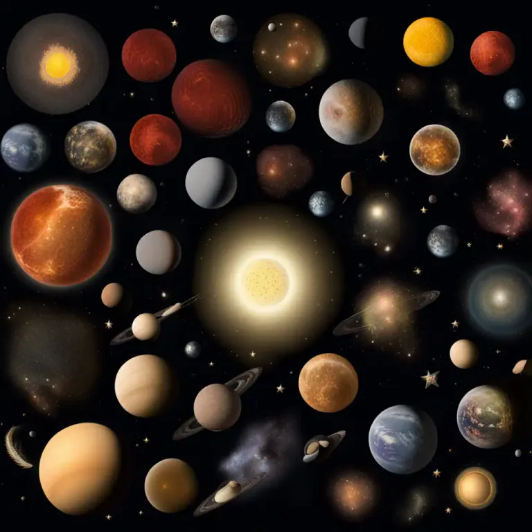 Visual representation of "astro" - Relating to stars, celestial bodies, or space