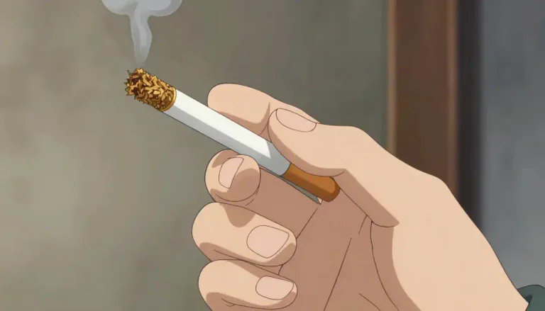Visual representation of "cig" - A small cylinder of finely cut tobacco rolled in paper for smoking.