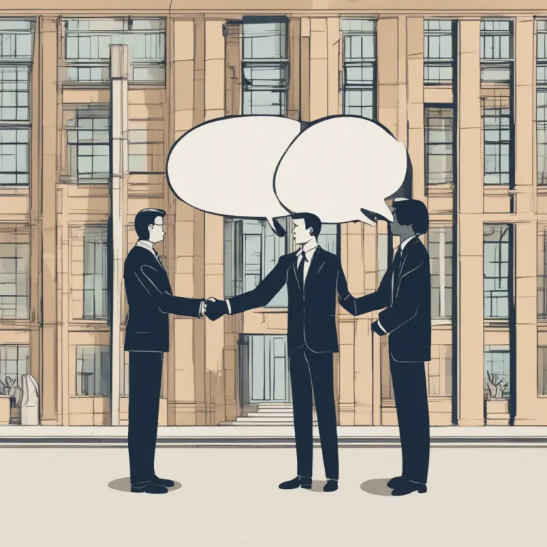Visual representation of "strike a bargain/deal" - To arrive at an agreement after discussion, especially in business or politics.