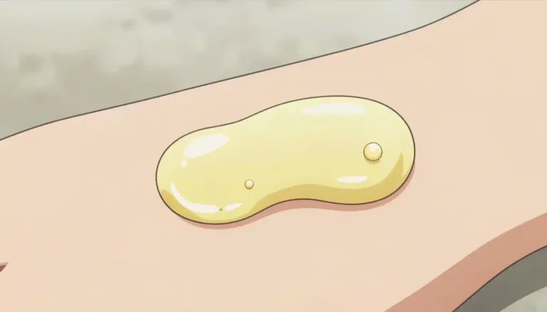 Visual representation of "serous" - Related to a clear, pale yellow fluid found in the body, often arising in tissue or secretions.