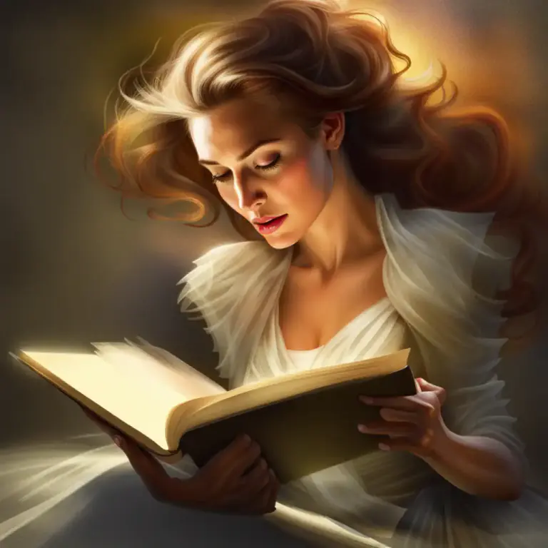 Visual representation of "turn the page" - Literally to flip to the next page in a book