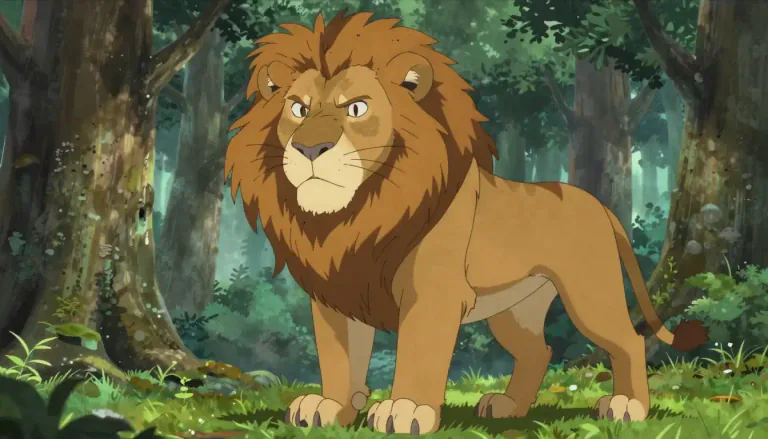 Visual representation of "beast" - an animal, especially a large or wild one