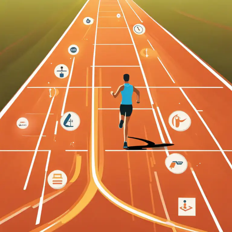 Visual representation of "pace out" - To spread out events or activities over a period of time to avoid becoming too tired or to make something easier to do.