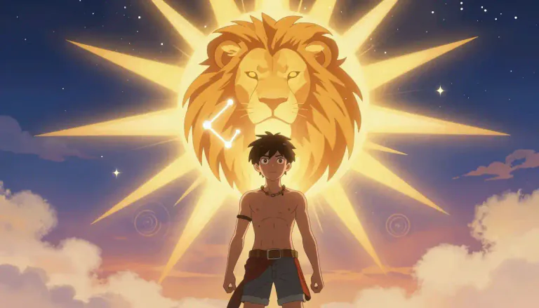Visual representation of "leo" - Leo is a zodiac sign for people born between July 23 and August 22.