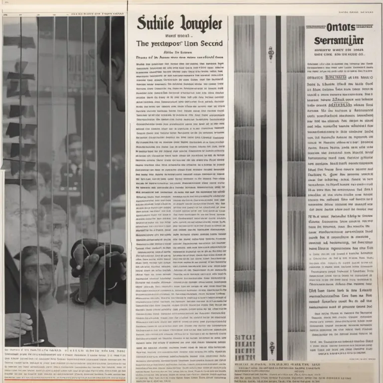 Visual representation of "column" - A part of a printed page that is separated from the rest by a vertical line or space