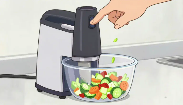 Visual representation of "chopper" - A machine that is used for cutting things into pieces