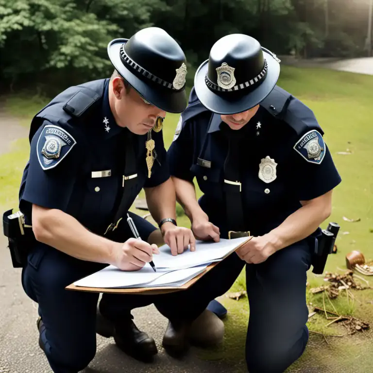 Visual representation of "look in" - to investigate or inspect something