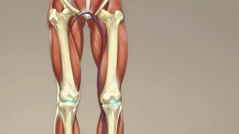 Visual representation of "femoris" - A term used to describe structures, particularly muscles or arteries, that are related to the femur bone.