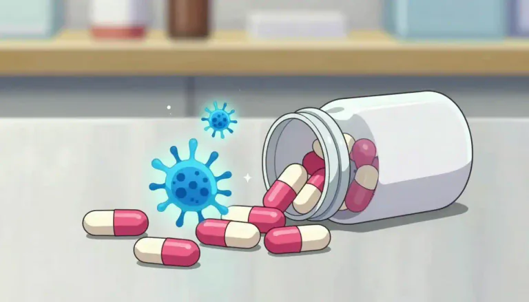 Visual representation of "amoxicillin" - Amoxicillin is a type of antibiotic that is used to treat infections caused by bacteria.