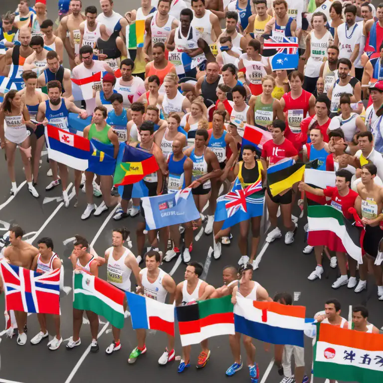 Visual representation of "participant" - Someone who is part of a group or team that takes part in a competition or sporting event.