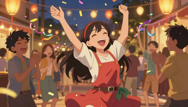 Visual representation of "reveller" - A person who enjoys themselves at a party or social gathering, often involving lively entertainment.