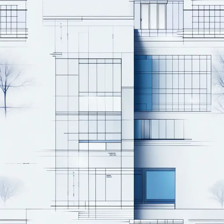 Visual representation of "less is more" - The belief that simplicity and clarity lead to good design.