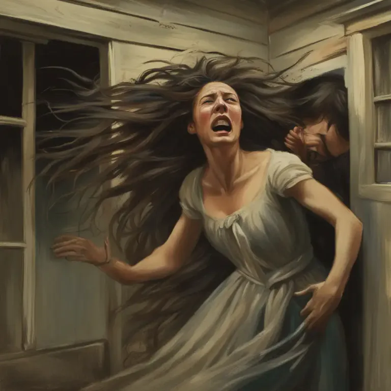 Visual representation of "drag" - To take someone or something somewhere they do not want to go