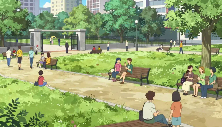 Visual representation of "publique" - Relating to the general public or community.