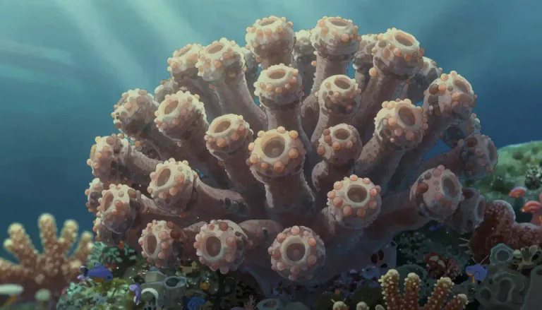 Visual representation of "zooid" - A zooid is an individual animal that is part of a colonial organism, such as those found in certain species of jellyfish or corals.