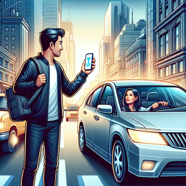 Visual representation of "didi" - Chinese ride-sharing company, similar to Uber or Lyft.