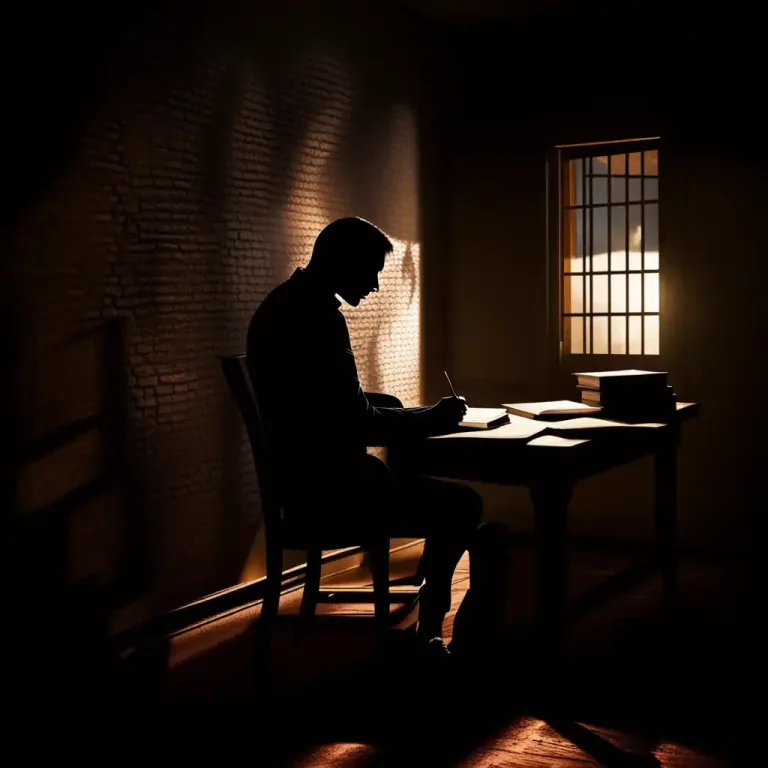 Visual representation of "foreshadow" - In literature, to give a hint about what will happen later in the story.