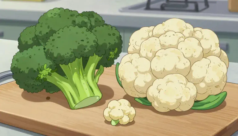 Visual representation of "floret" - A small flower that is part of a larger group of flowers, especially on plants like broccoli or cauliflower.