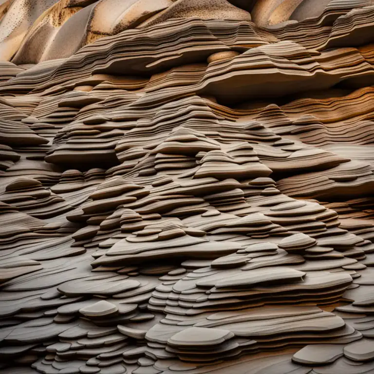 Visual representation of "interstice" - A tiny gap or hole in a structure, particularly in a rock or in the earth's crust.