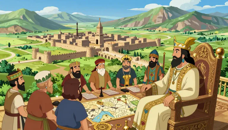 Visual representation of "satrapy" - A province or region governed by a satrap, especially during the time of empires such as the Persian Empire.