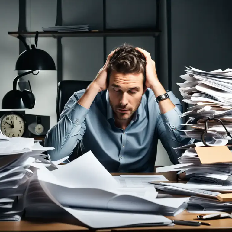 Visual representation of "care" - Worry or stress