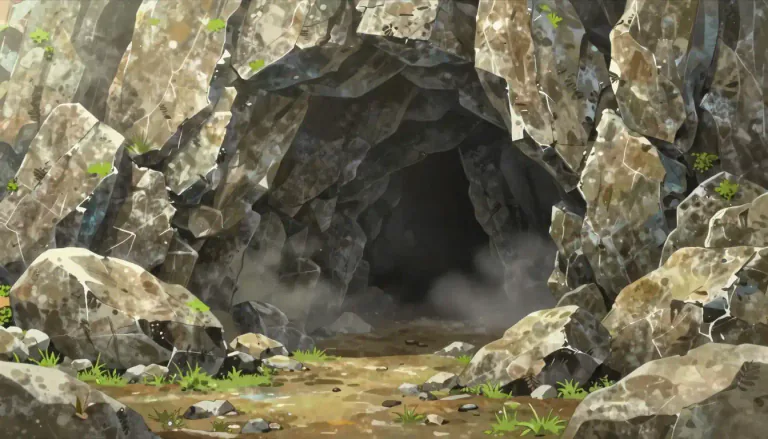 Visual representation of "cava" - A cave or hollow space, particularly one formed by natural processes.