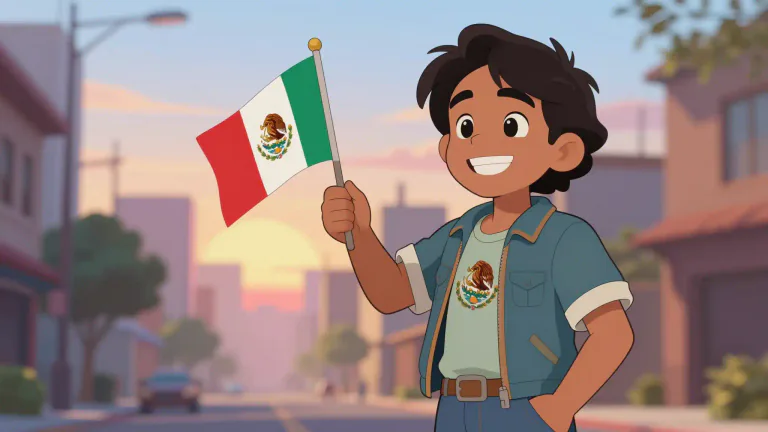 Visual representation of "chicano" - A person of Mexican origin or descent, especially one living in the United States.